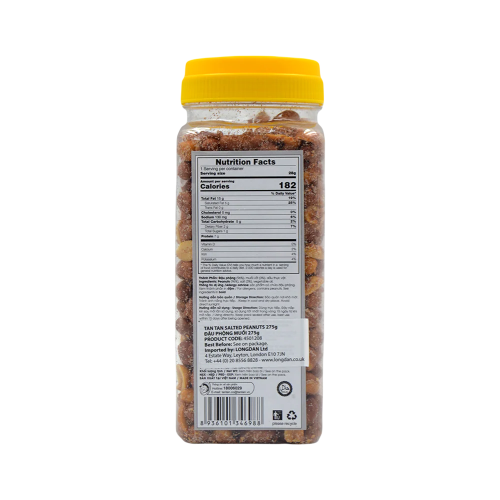 Tan Tan Salted Peanut 275G - Image 2