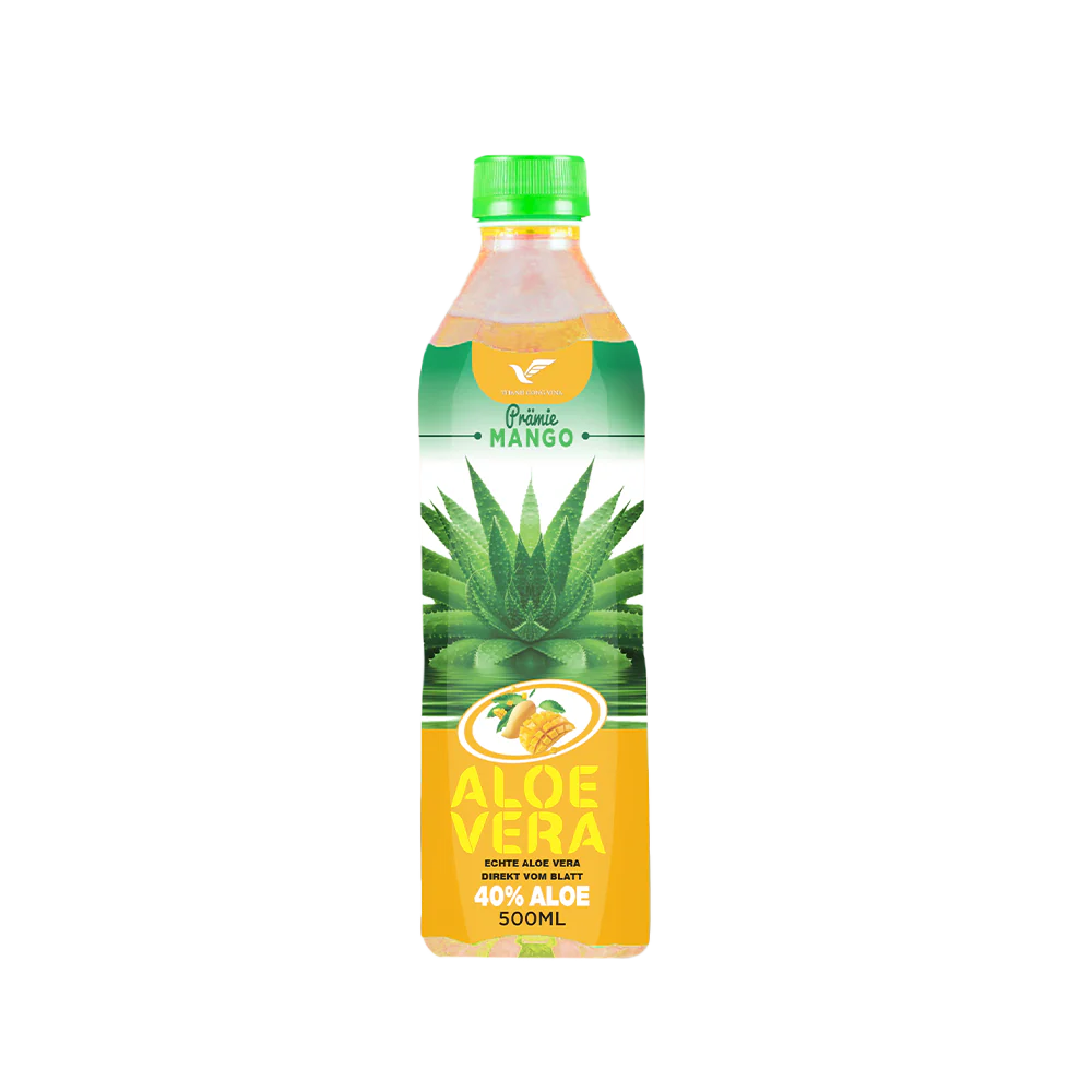 THANH CONG VINA Aloe Vera Drink With Mango Juice 500ml (Case 24)