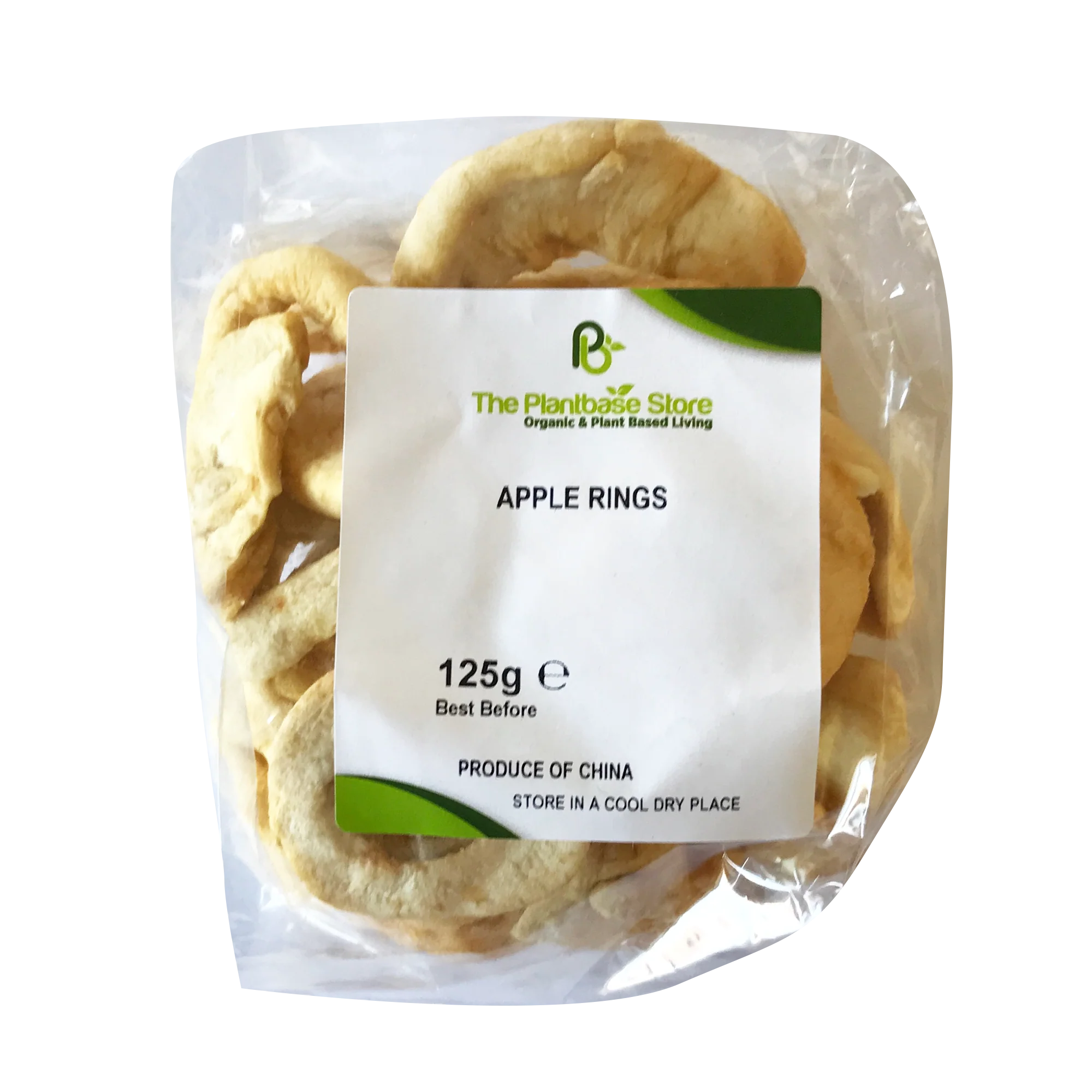 The Plantbase Store Apple Rings 125g