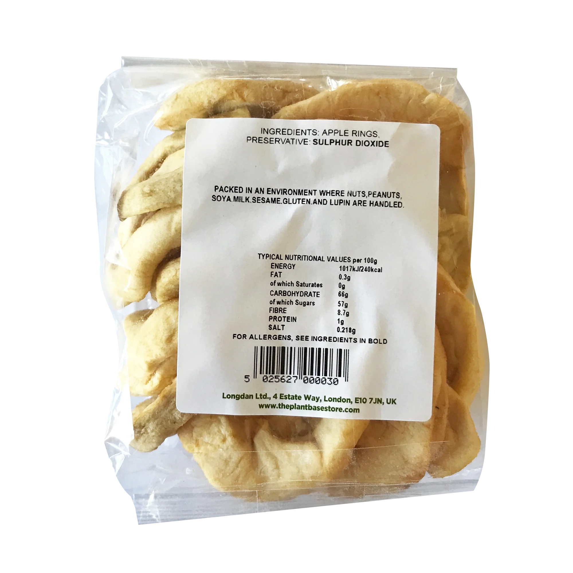 The Plantbase Store Apple Rings 125g - Image 2