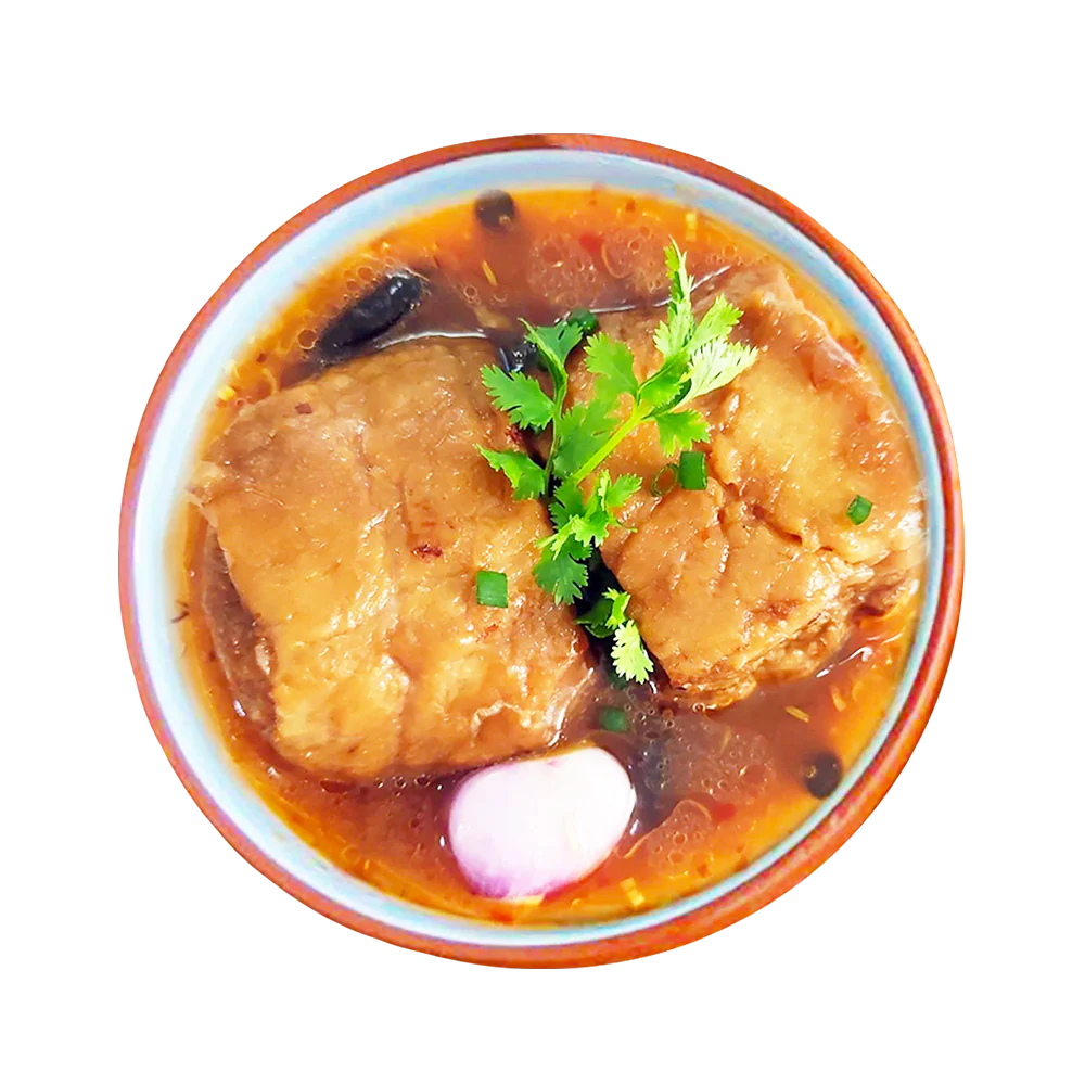 The Plantbase Store Canned Vegetarian Coconut Braised Beancurd Skin 200g (Case 12) - Image 5