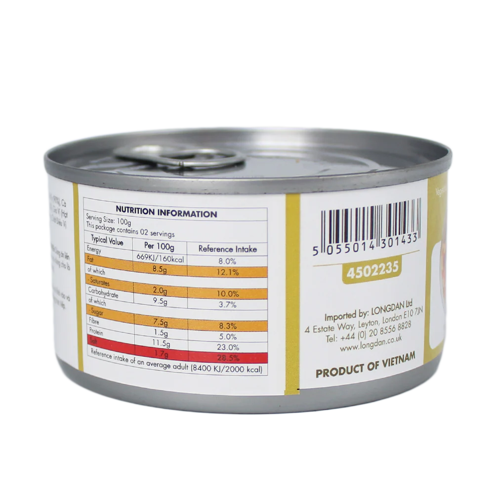 The Plantbase Store Canned Vegetarian Seaweed Beancurd Roll With Tomatoes Sauce 200g (Case 12) - Image 4