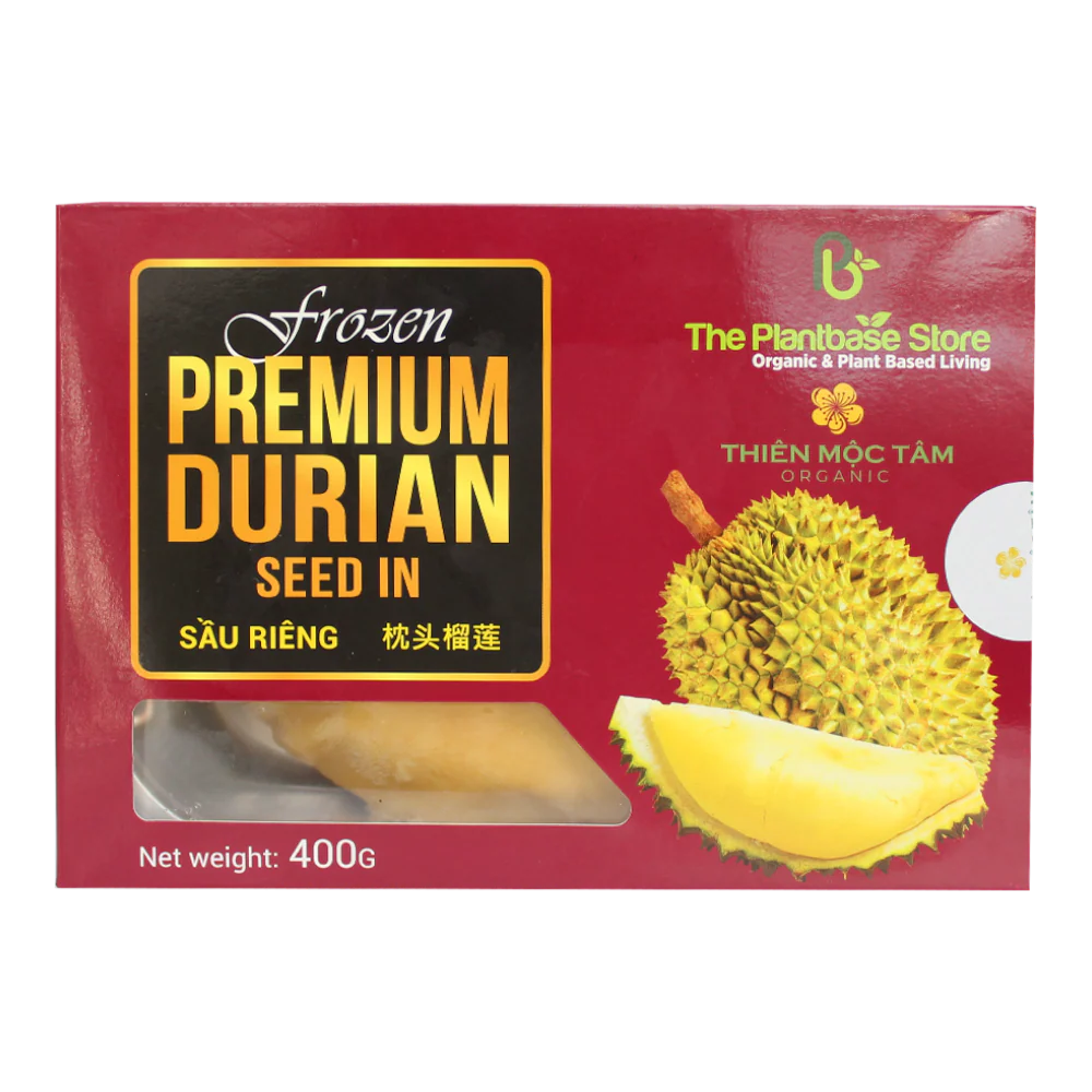 THE PLANTBASE STORE Frozen Premium Durian Seed In 400G (Frozen)