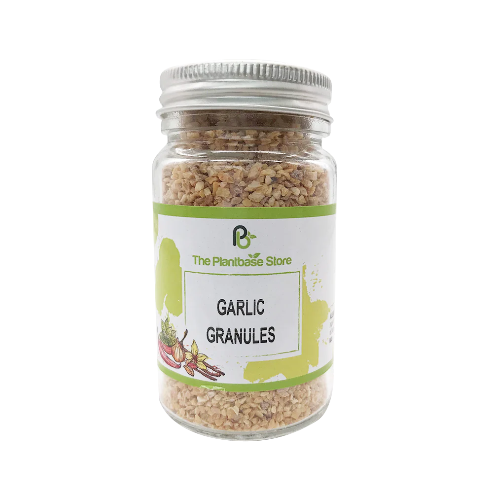 The Plantbase Store Garlic Granules 70g