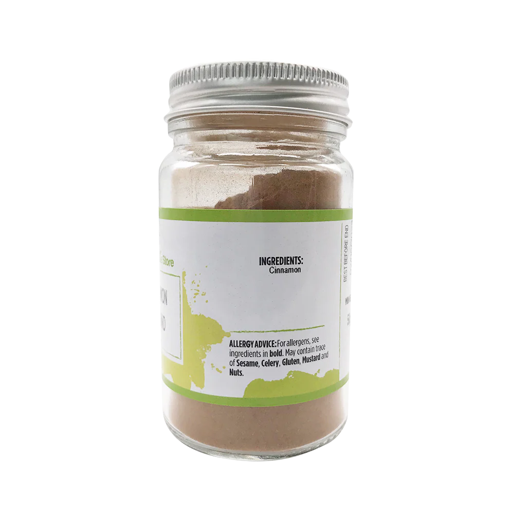 The Plantbase Store Ground Cinnamon 50g - Image 2