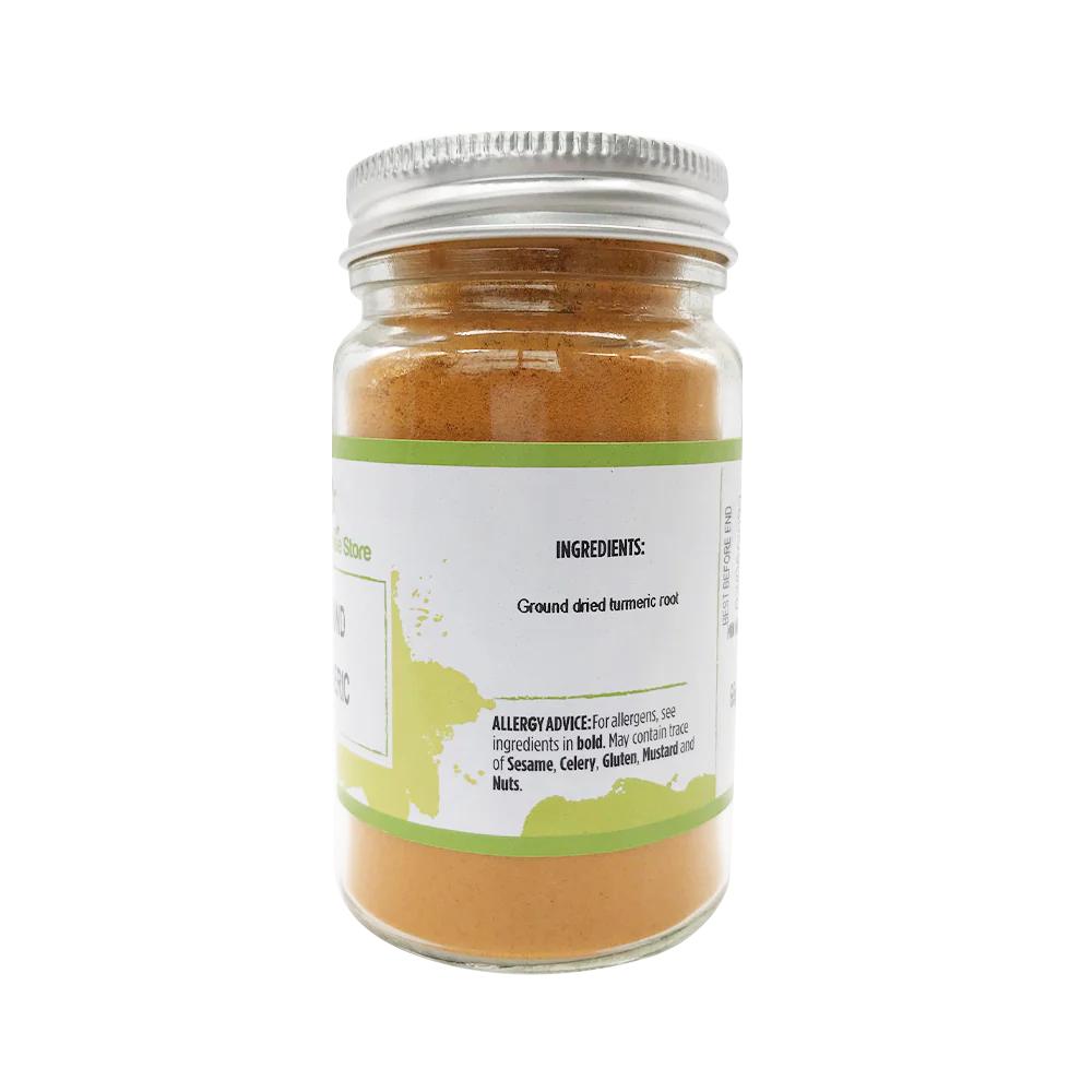 The Plantbase Store Ground Turmeric 65g - Image 2