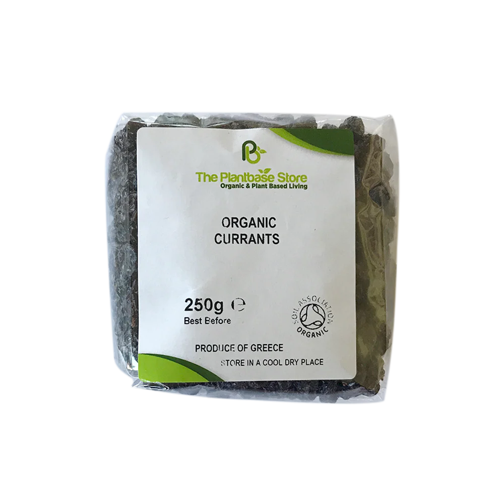 The Plantbase Store Organic Currants 250g