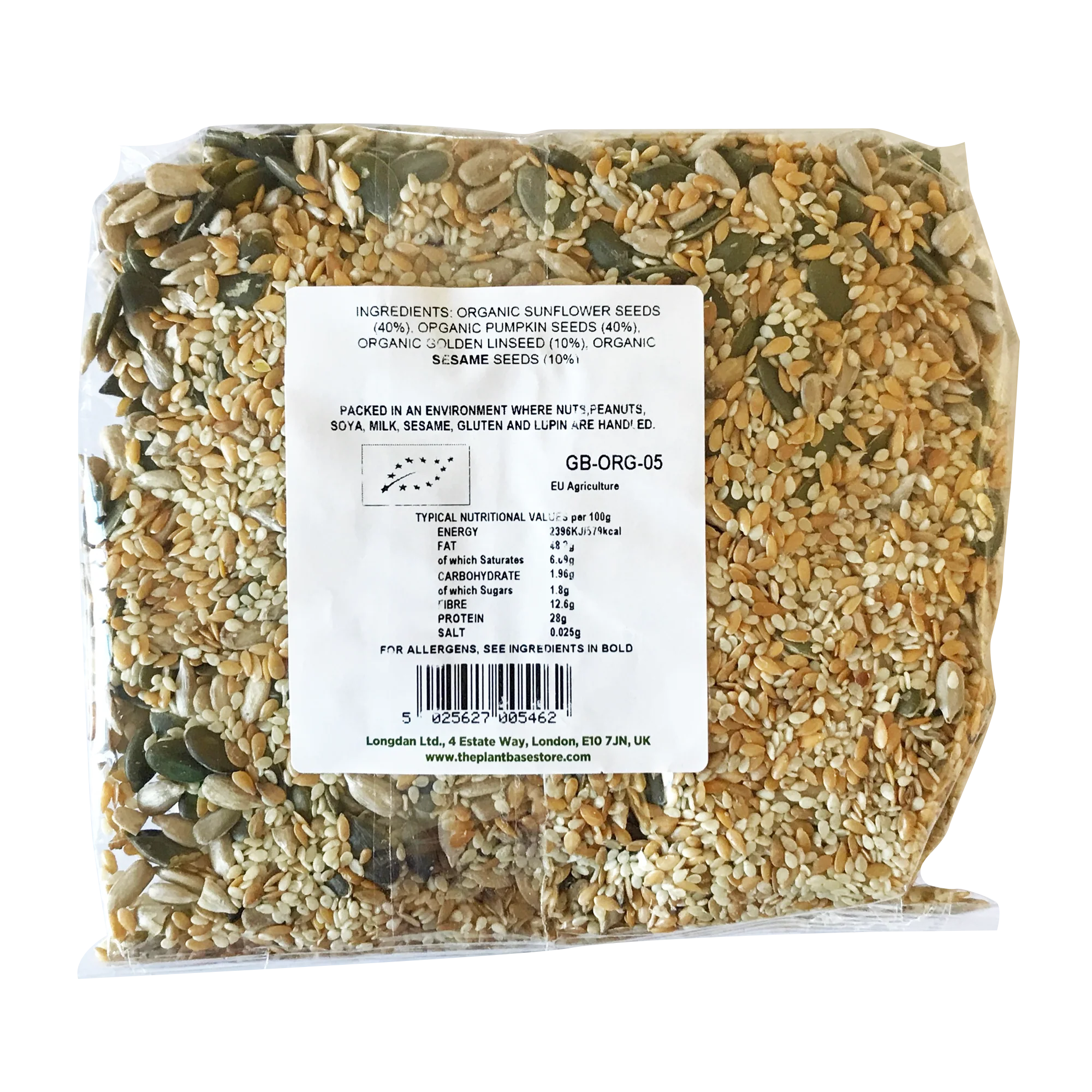The Plantbase Store Organic Organic Omega Mix 500g