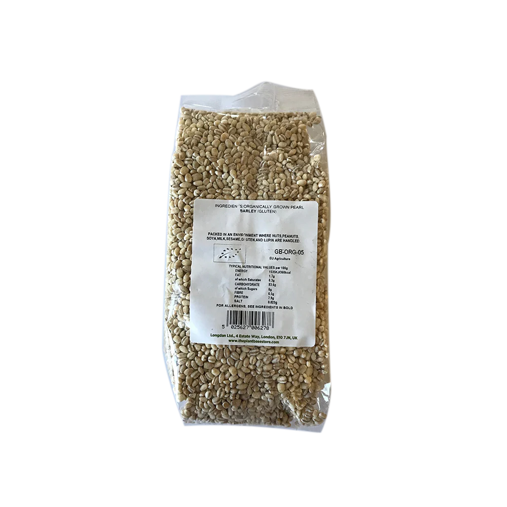 The Plantbase Store Organic Pearl Barley 500g - Image 2