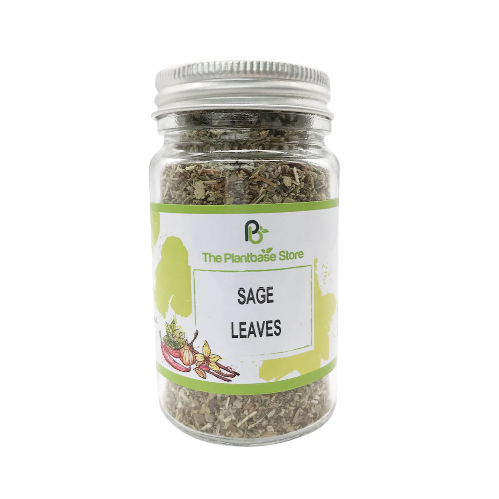 The Plantbase Store Sage Leaves 20g
