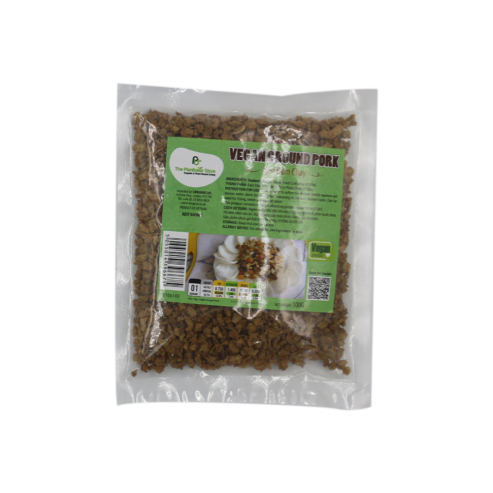 The Plantbase Store Vegan Ground Pork 100g