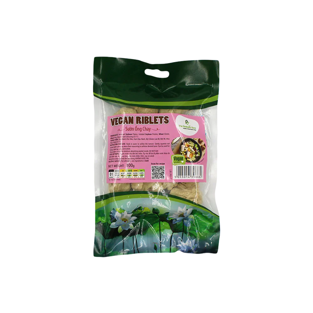 The Plantbase Store Vegan Riblets 100g (Case 30)