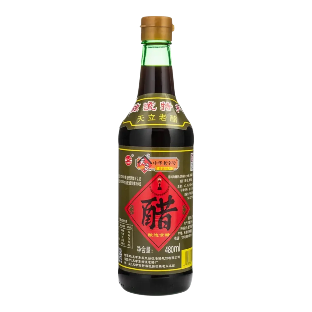 TIAN LI Black Vinegar 480ml (Case 20)