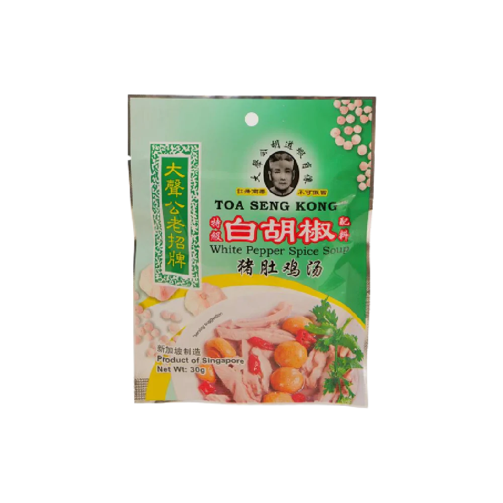 TOA SENG KONG White Pepper Spices Soup 35g