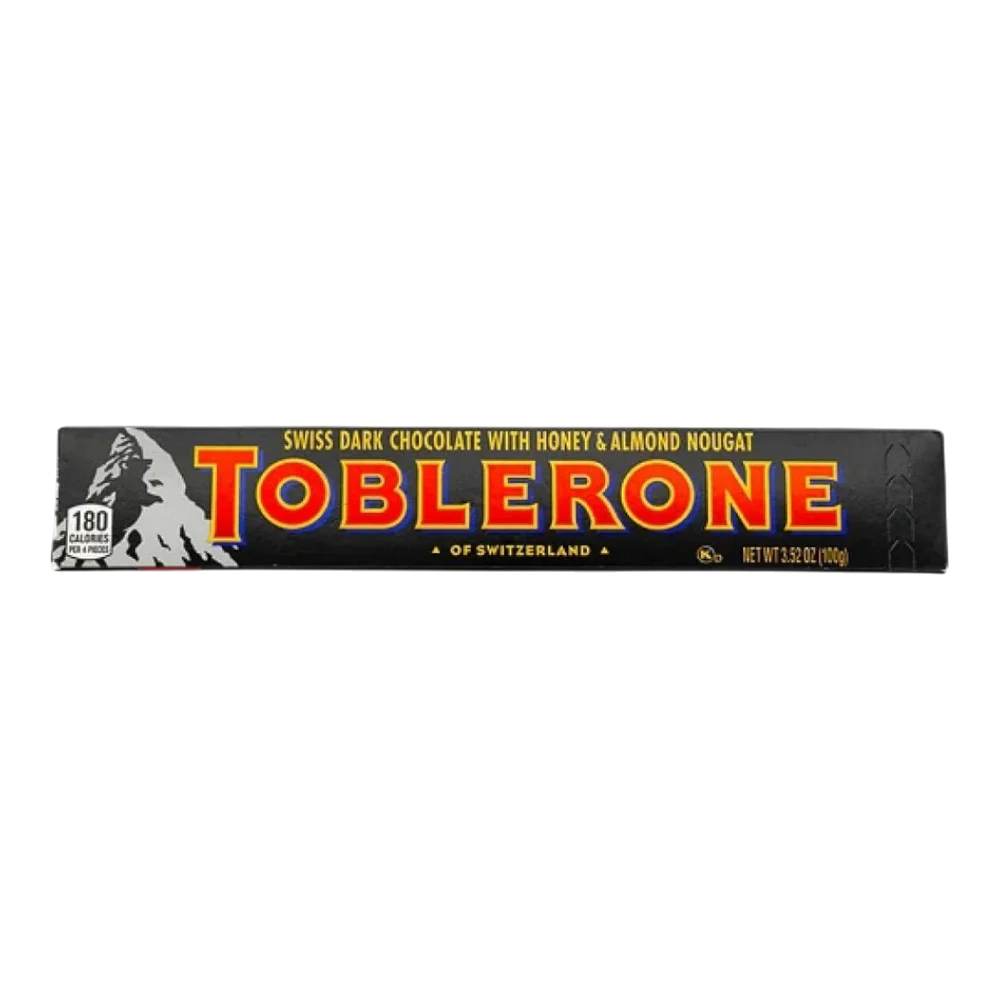 TOBLERONE SWISS Dark Chocolate 100g (Case 20)