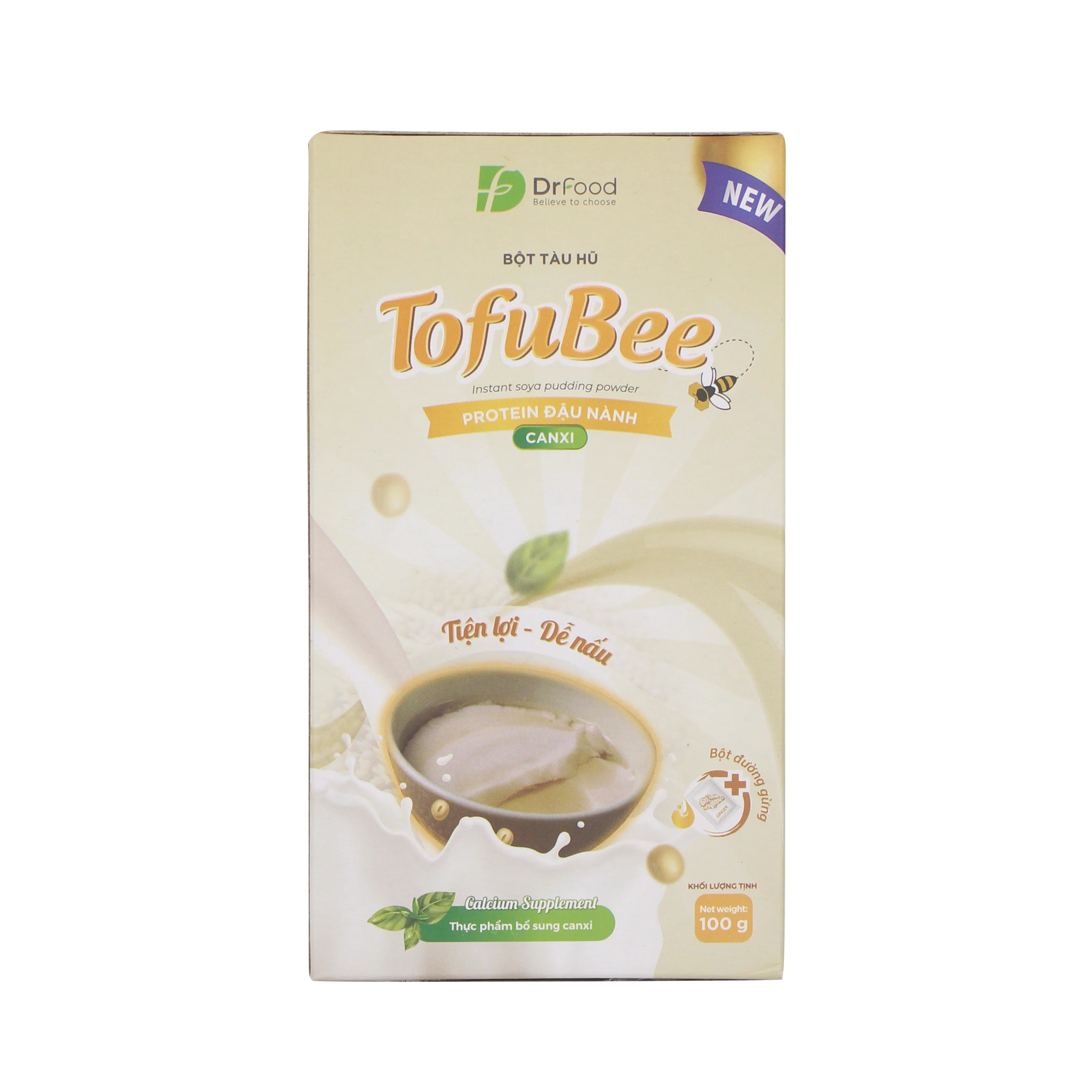 Tofubee Instant Soya Pudding Powder 100g