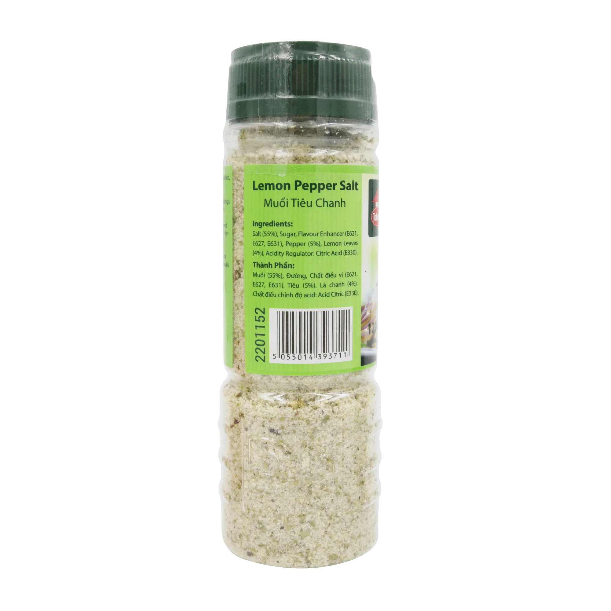 Tofuhat Chilli Lemon Pepper Salt 120g - Image 2