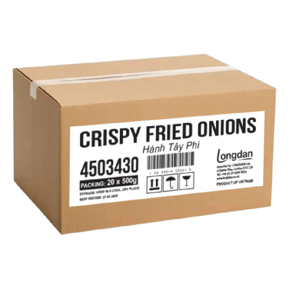 Tofuhat Crispy Fried Onions 500g (Case 20)