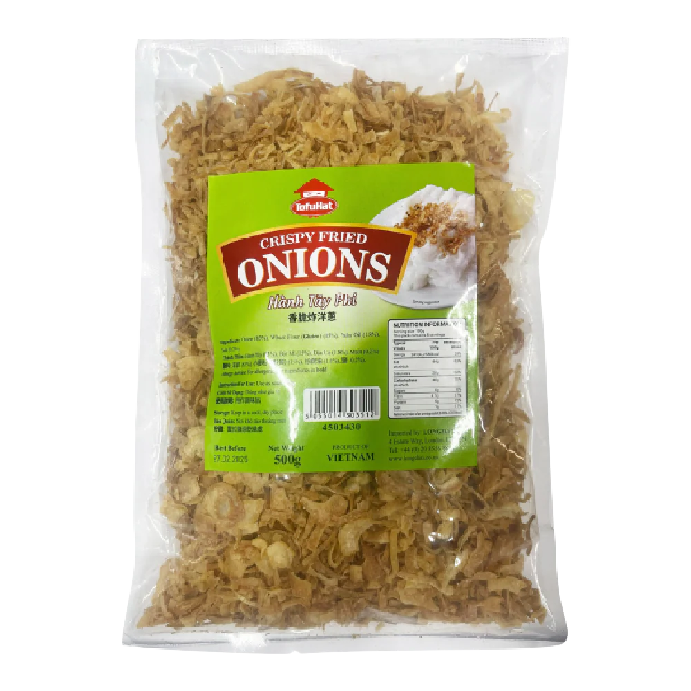 Tofuhat Crispy Fried Onions 500g (Case 20) - Image 2