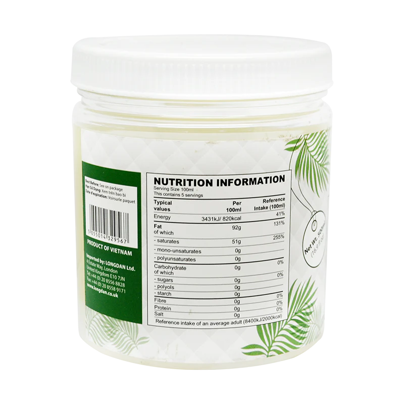 Tofuhat Extra Virgin Coconut Oil 500ml - Image 2