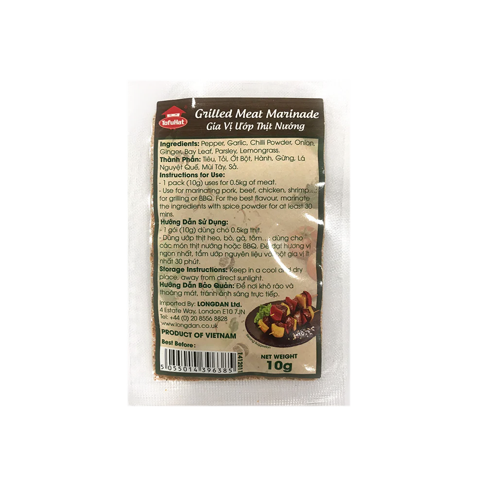 Tofuhat Grilled Meat Marinade 10g