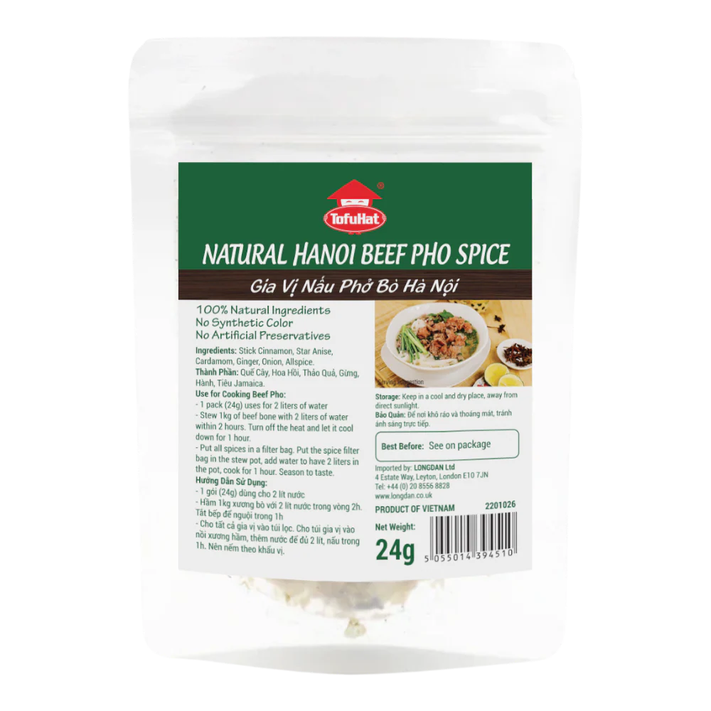 Tofuhat Natural Ha Noi Beef Pho Spice 24g