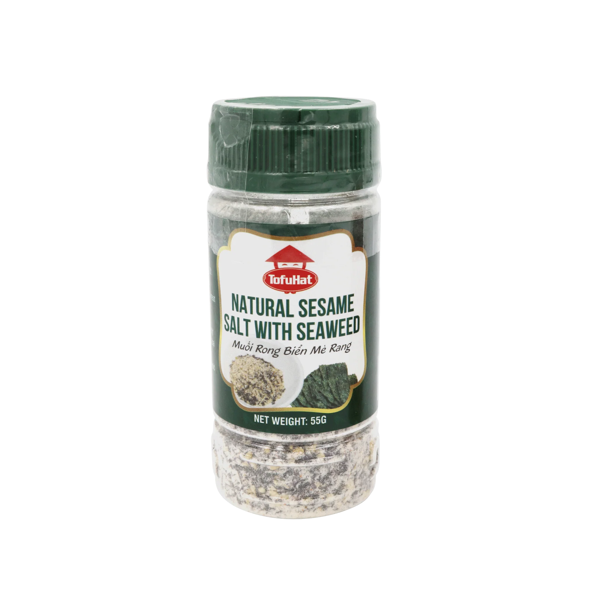 Tofuhat Natural Sesame Salt With Seaweed 55g