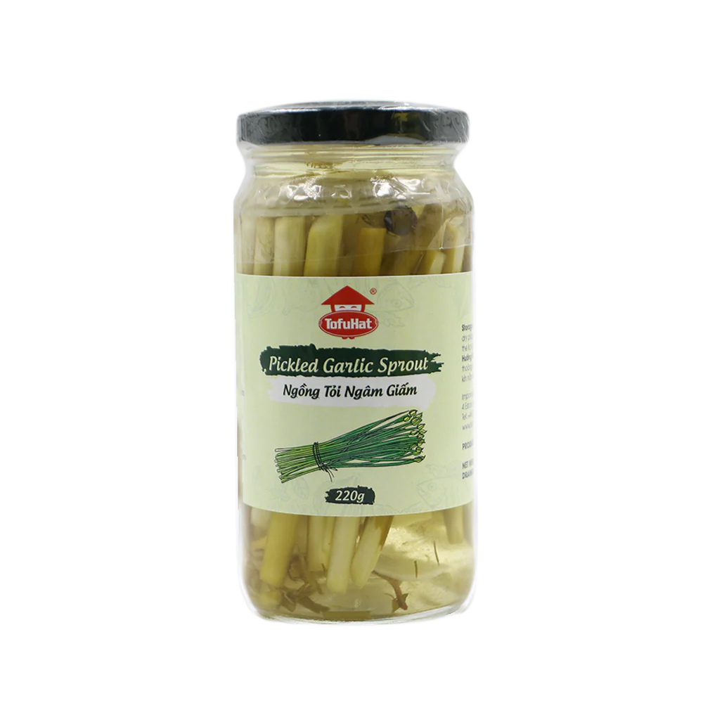 Tofuhat Pickled Garlic Sprout 220g