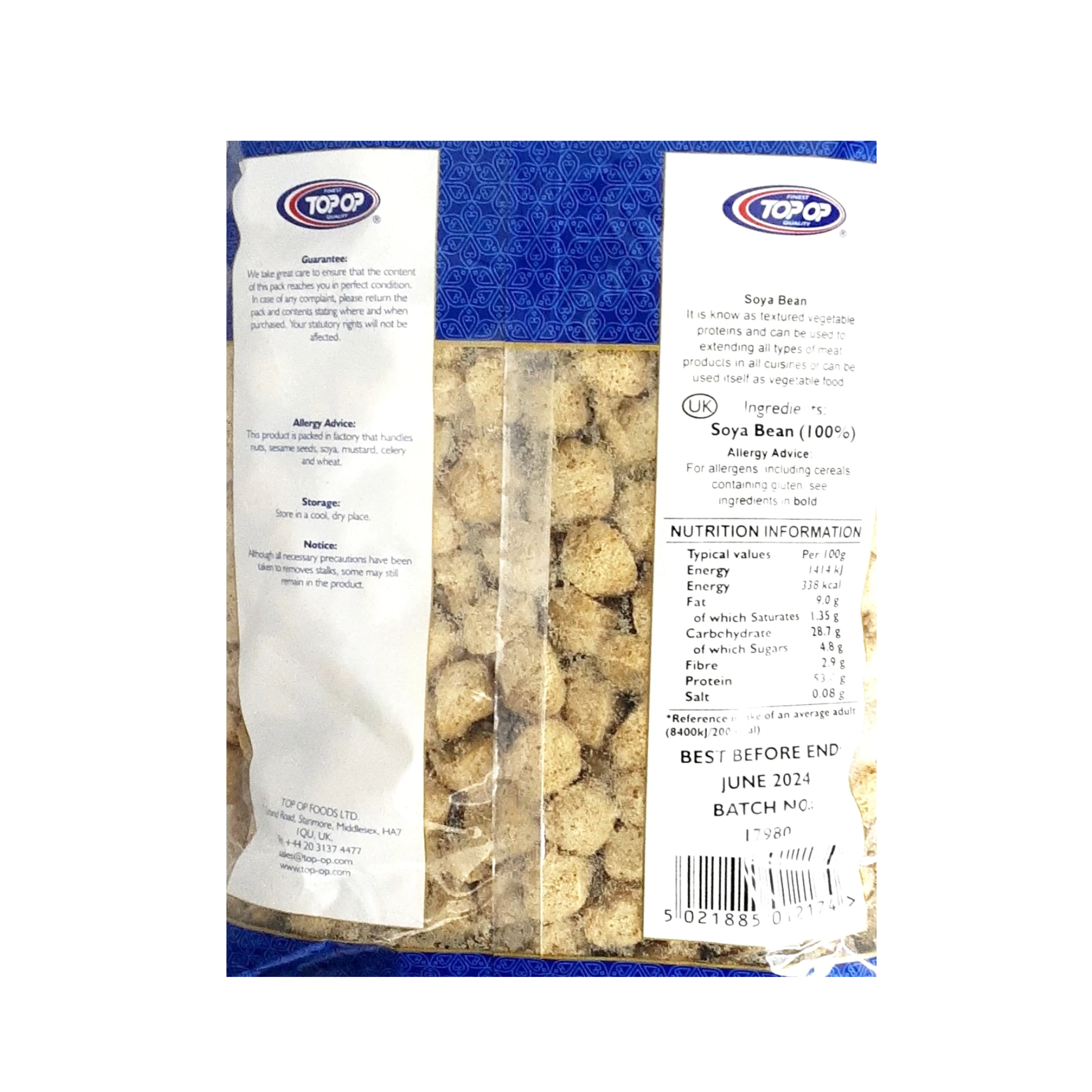 TOP OP Soya Chunk 700g - Image 2