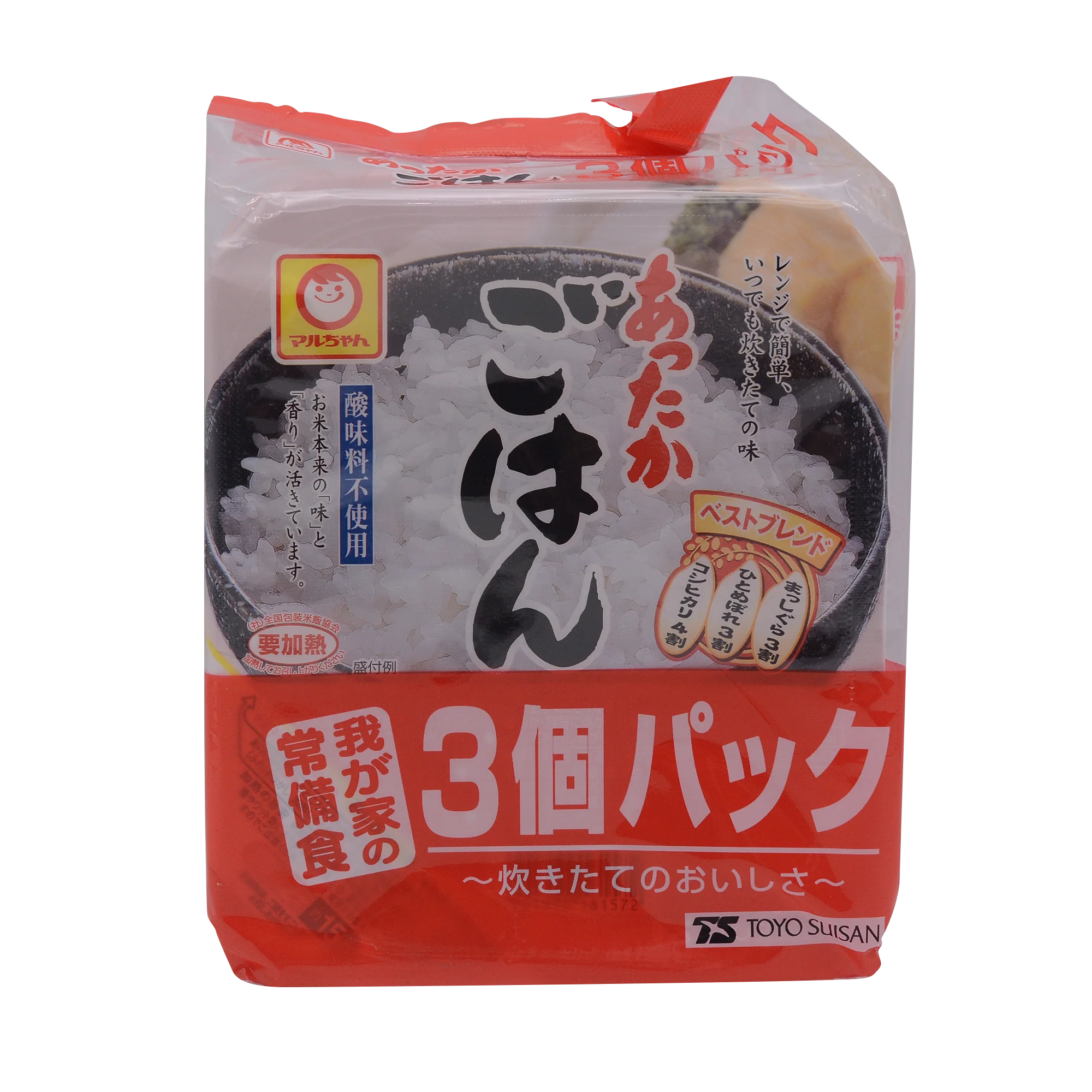 Toyo Suisan Attaka Packed Rice 200Gx3