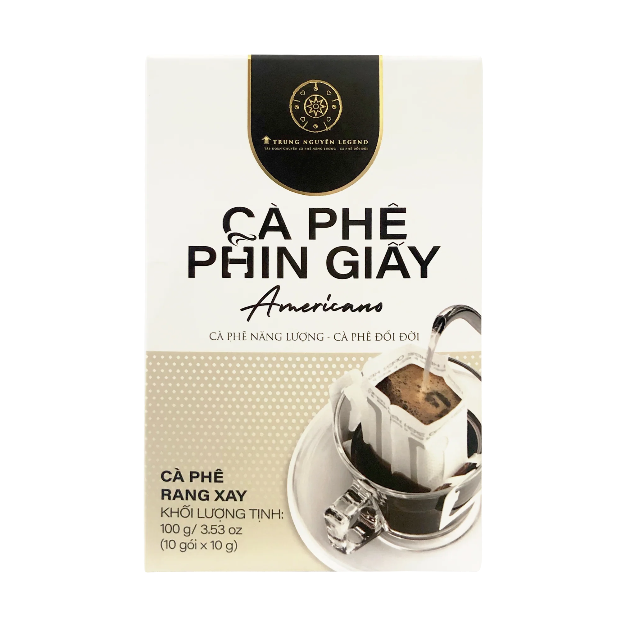 Trung Nguyen Legend Drip Coffee -  Americano  100gr (Case 24)