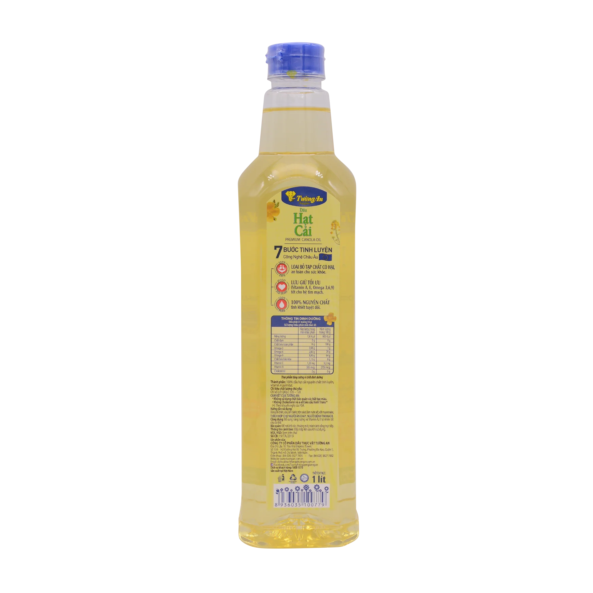Tuong An Canola Oil 1000Ml - Image 2