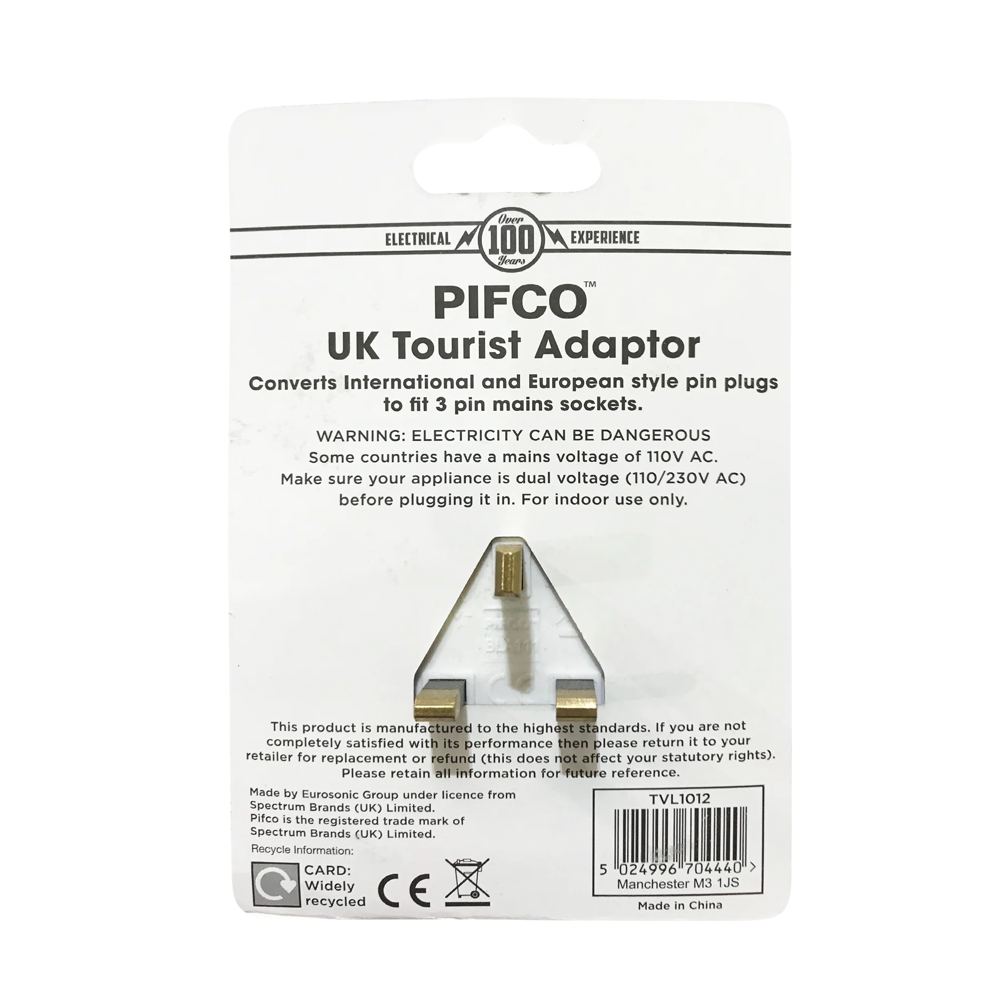 UK Tourist Adaptor - Image 2