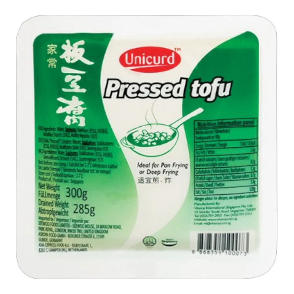 Unicurd Pressed Tofu 300g (Case 14)
