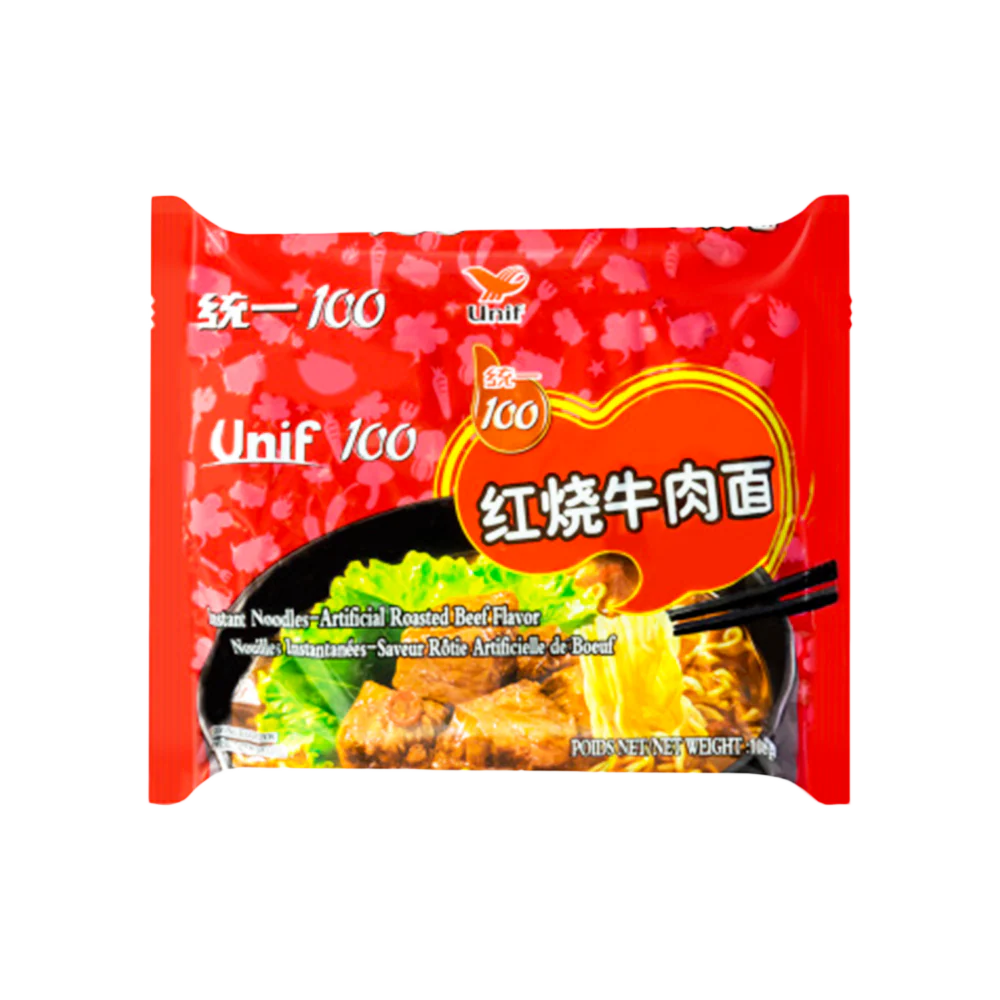 UNIF Noodles (Bag) Roasted Beef 108g