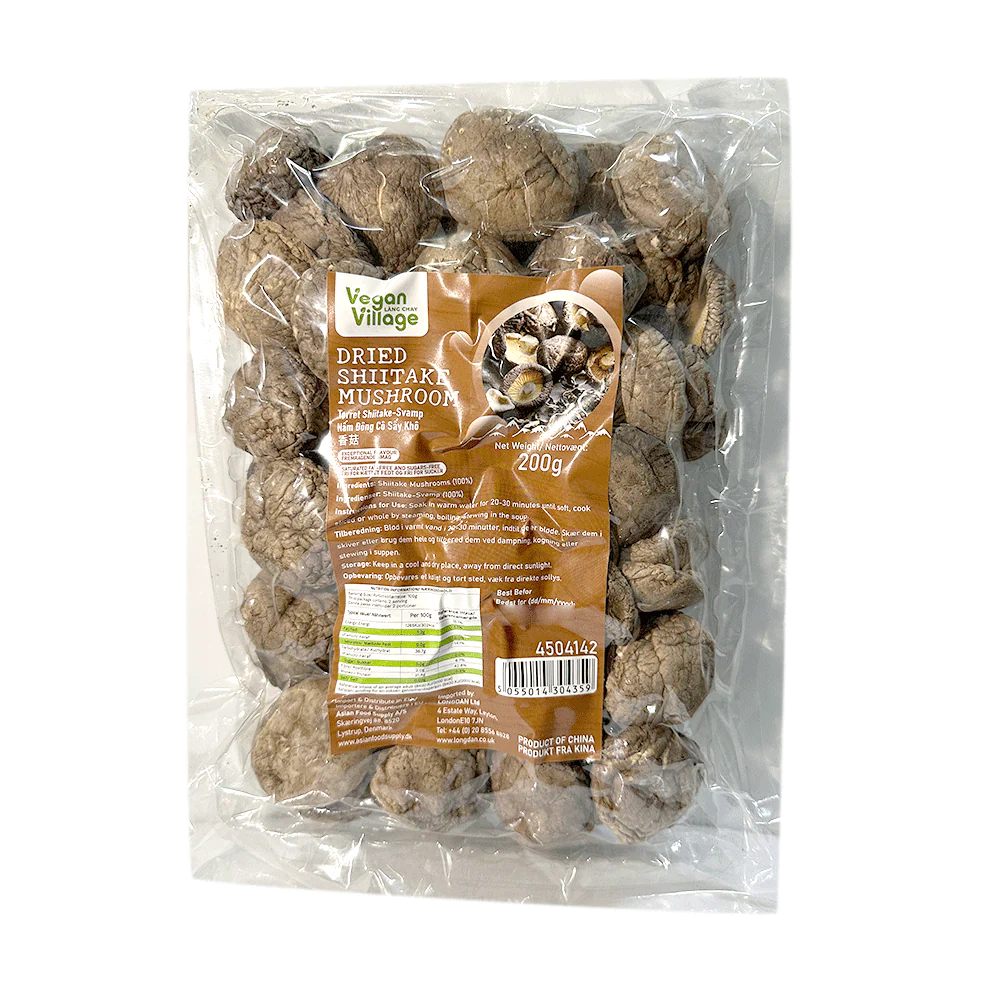 VEGAN VILLAGE Dried Shiitake Mushroom 200g