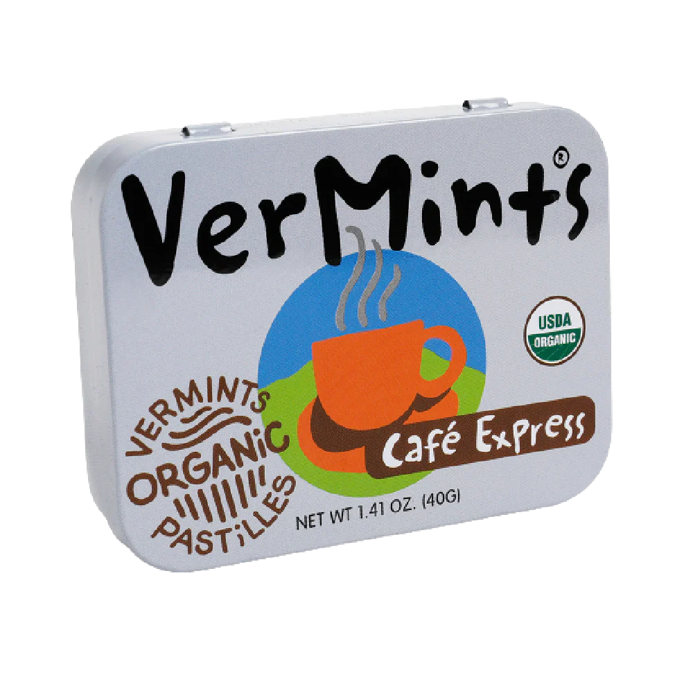 VERMINTS Organic Caf© Express Mints 40g