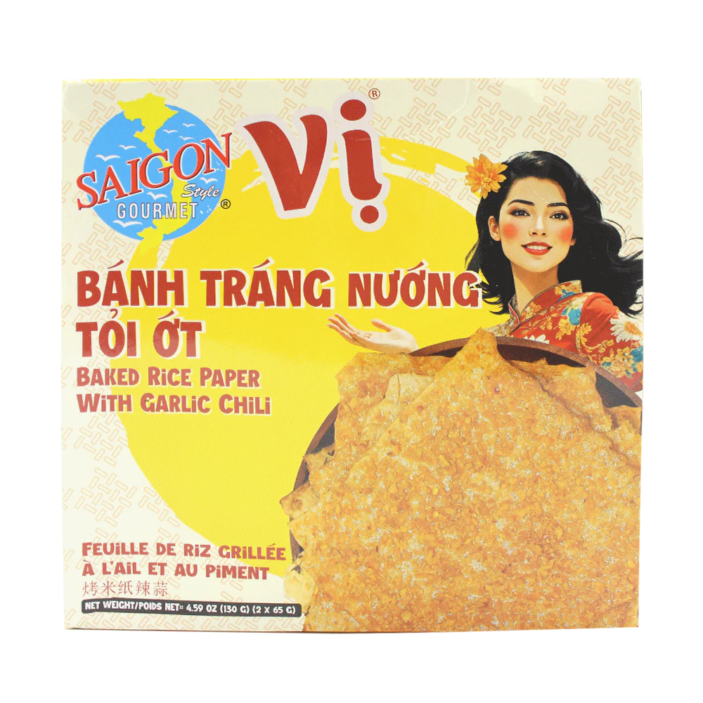 VI Baked Rice Paper With Chilli Garlic 130g
