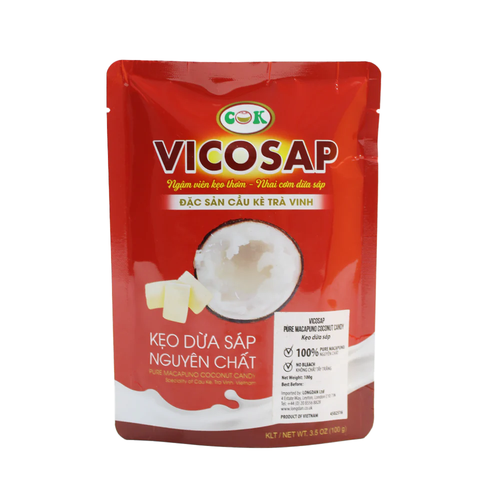 Vicosap Pure Macapuno Coconut Candy 100g