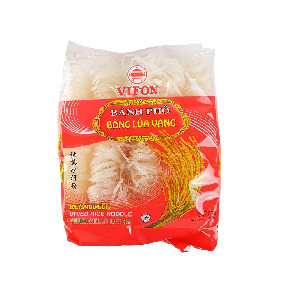 Vifon Bong Lua Vang Dried Rice Noodles (5mm) 500g