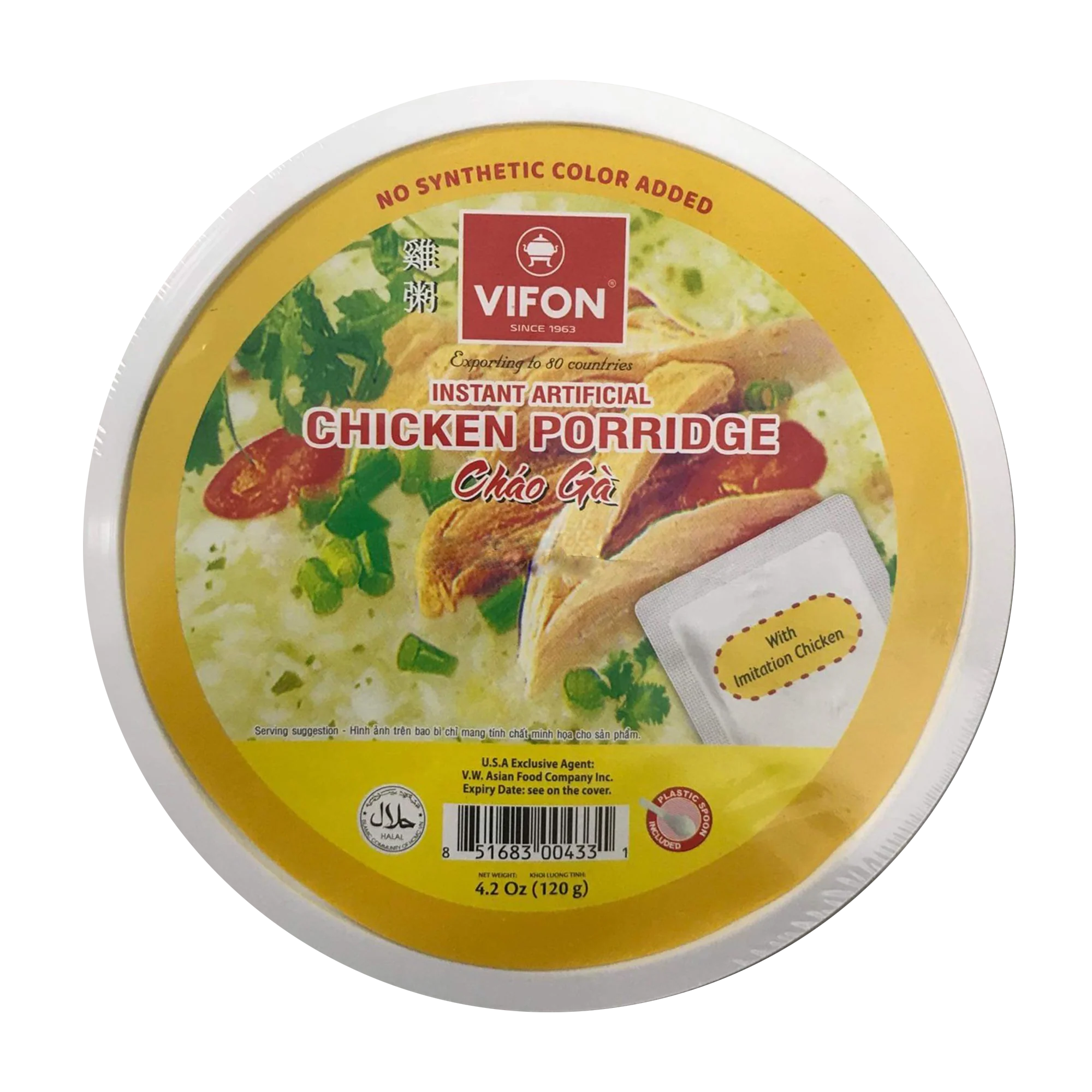 Vifon Instant Artificial Chicken Porridge 120g
