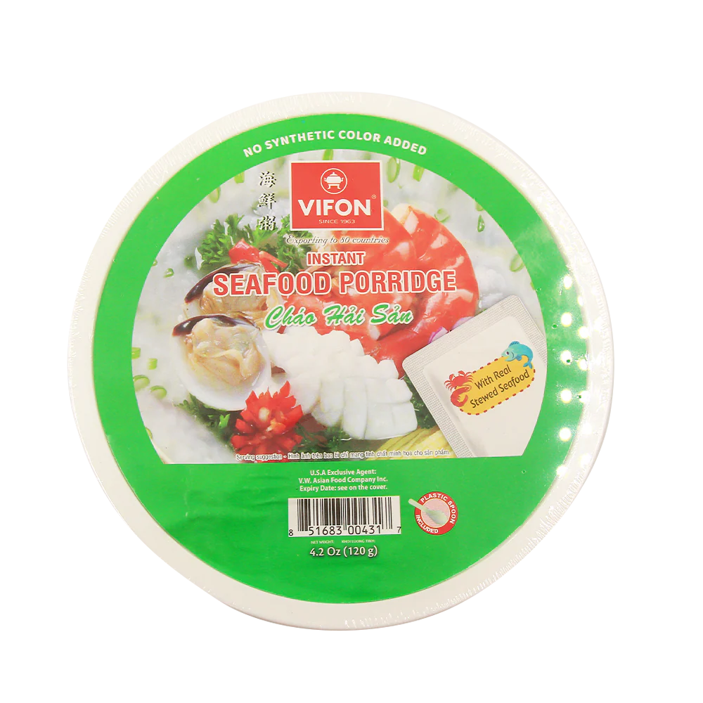 Vifon Instant Seafood Porridge 120g