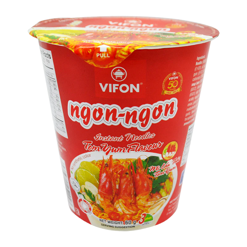 Vifon Oriental Style Thai Tom Yum Flavour Cup 60g