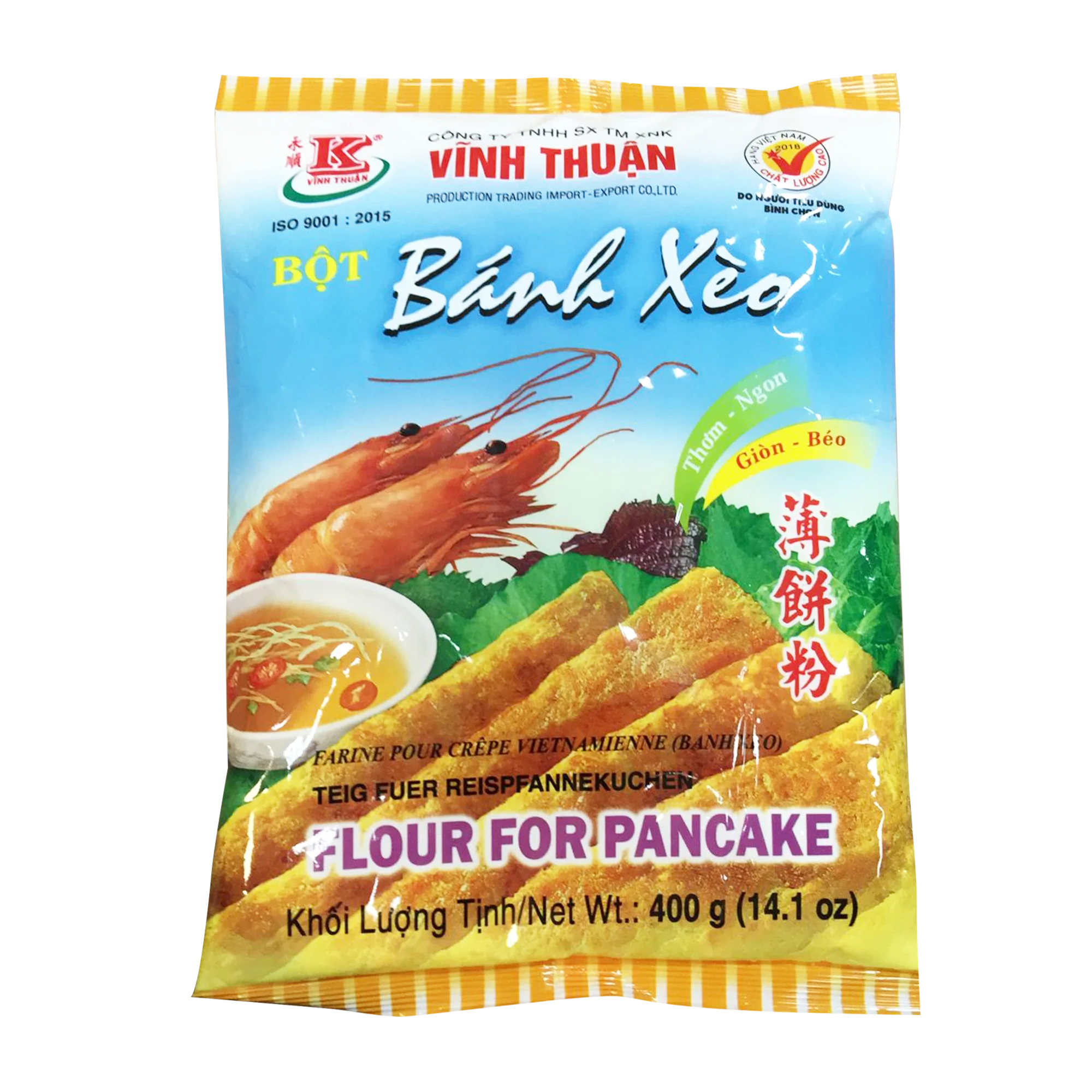 Vinh Thuan Flour For Pancake (Bot Banh Xeo) 400g