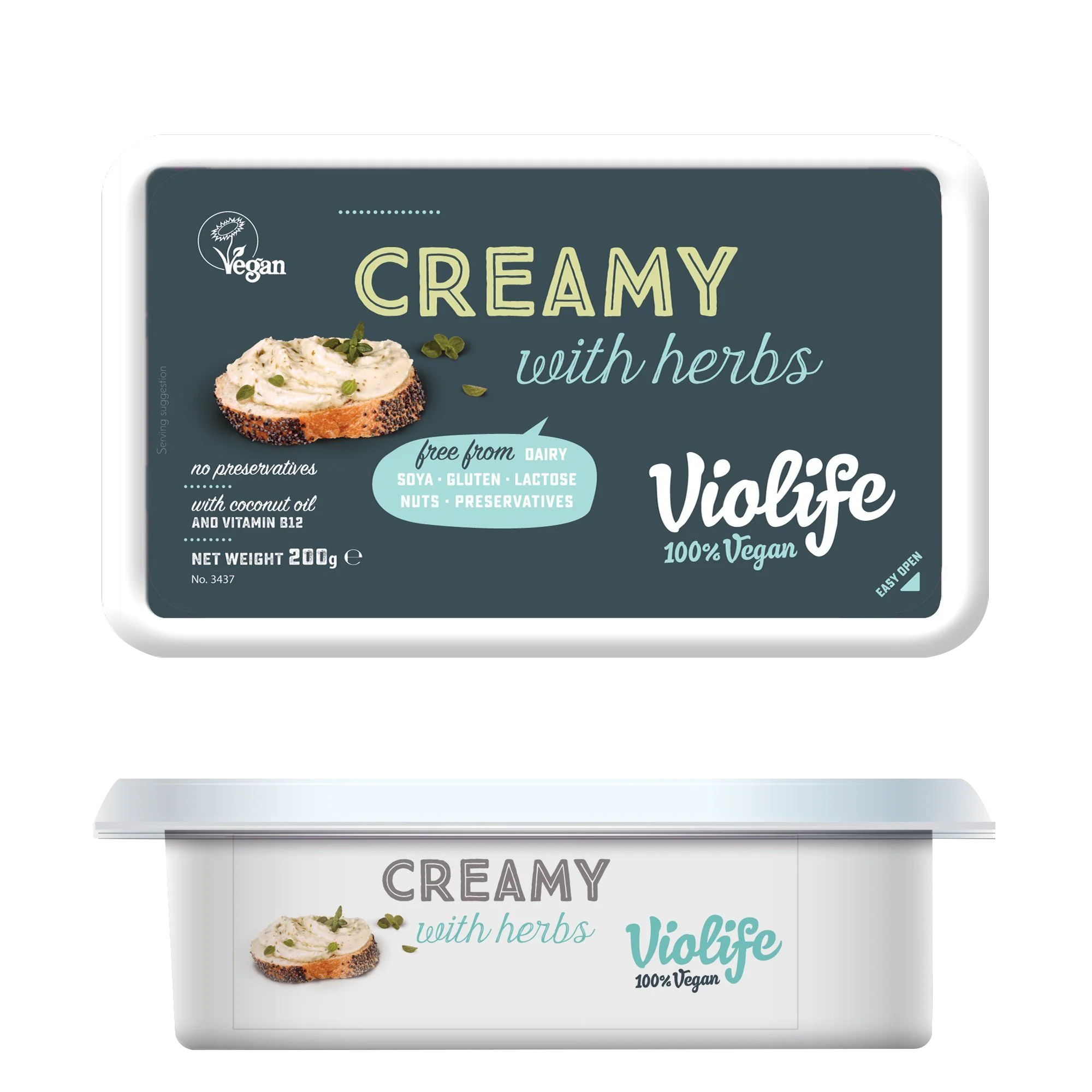 VIOLIFE Creamy Garlic & Herb 150g (Frozen)