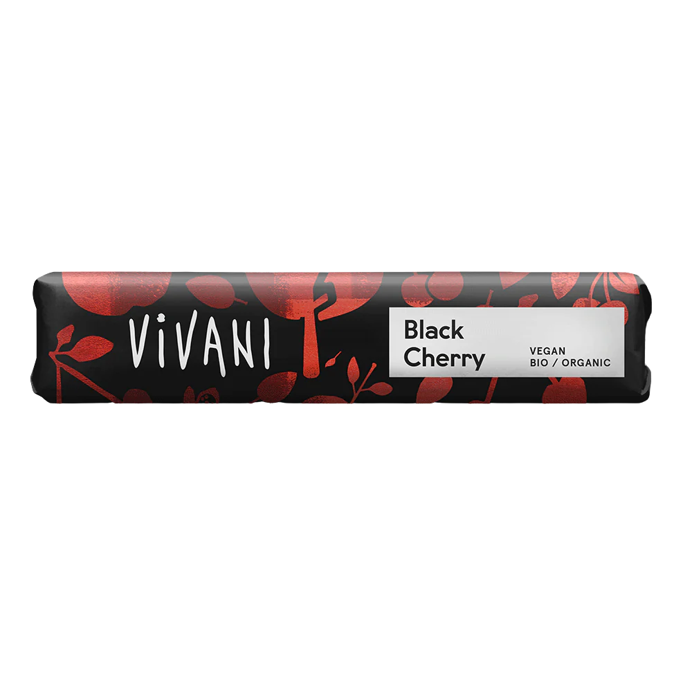 VIVANI Organic Chocolate Bar Black Cherry 35g