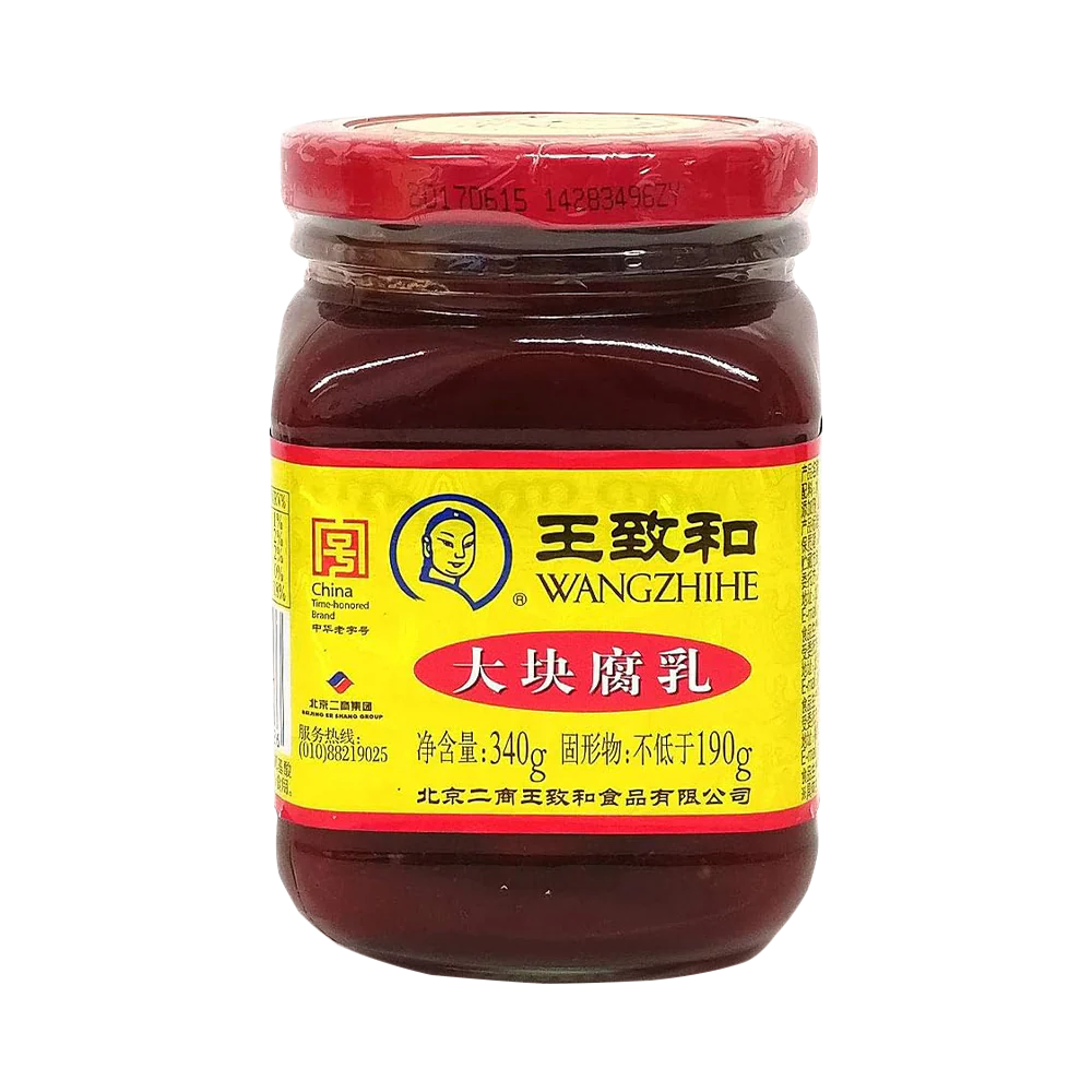 WANG ZHI HE Fermented Rose Bean Curd 340g