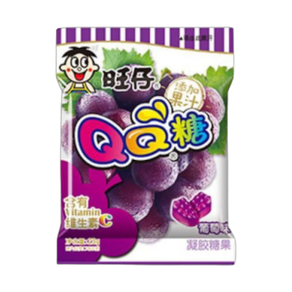 WANT WANT Gummy Grape Flavour 70g