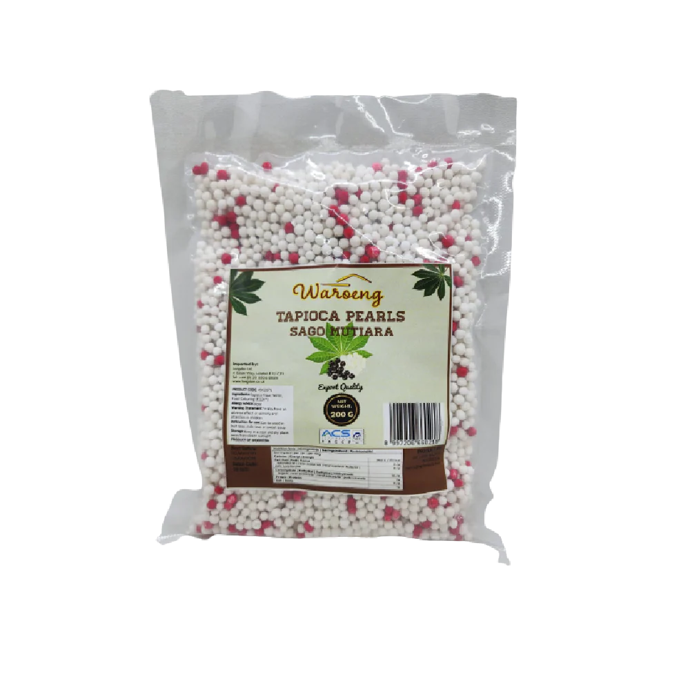 Waroeng Tapioca Pearls (Sago Mutiara) 200g