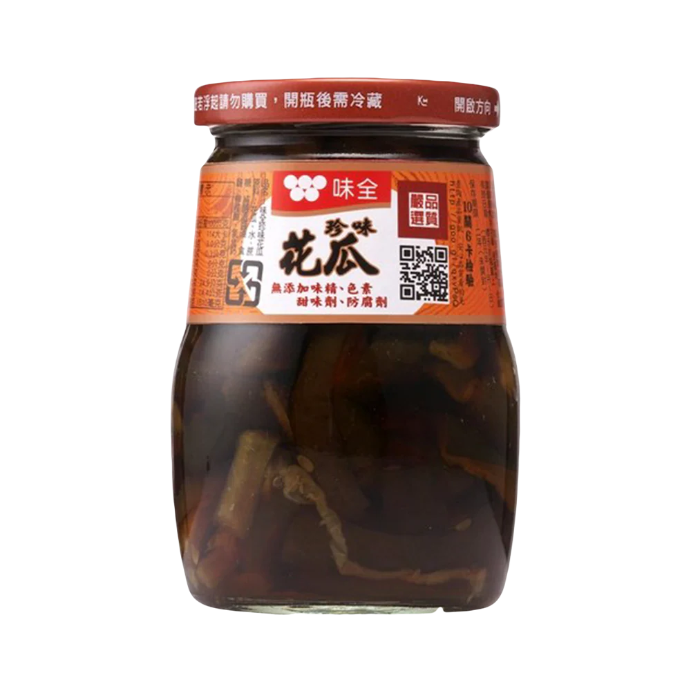 Weichuan - Delicious Pickled Cucumber in Jar 400g